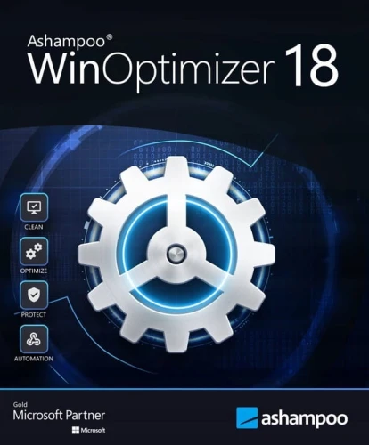 ashampoo WinOptimizer 18 dla Windows - przyspieszanie wydajności systemu - licencja dożywotnia