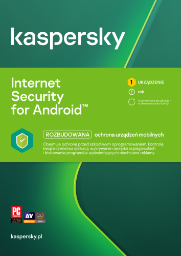 Kaspersky Standard Mobile Android 2026 PL - oficjalna polska dystrybucja