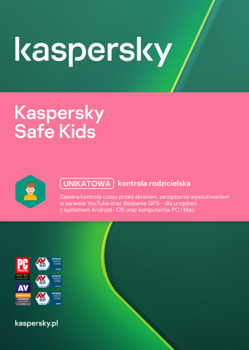 Kaspersky Safe Kids Premium 2026 PL - kontrola rodzicielska - oficjalna polska dystrybucja