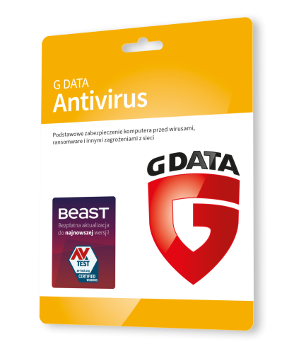 G Data Antivirus 2026 PL dla Windows - oficjalna polska dystrybucja