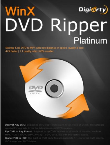 WinX DVD Ripper Platinum 2026 - zgrywanie filmów z płyt DVD backup - oficjalna polska dystrybucja
