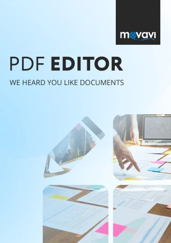 PDF Editor Movavi - edycja plików PDF - oficjalna polska dystrybucja - licencja dożywotnia