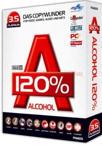 Alcohol 120% 2026 program do nagrywania CD DVD emulator płyty - licencja dożywotnia - oficjalna polska dystrybucja