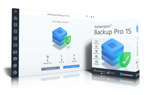 ashampoo Backup Pro 15 PL dla Windows - program do kopii zapasowych na dyski zewnętrzne - lic. dożywotnia