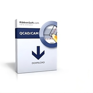 QCAD/CAM 2026 CAD z modułem CAM dla Win Mac Linux - projektowanie CAD CAM - licencja dożywotnia - oficjalna polska dystrybucja