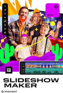 Movavi Slideshow Maker 2026 - slajdy i prezentacje wideo - oficjalna polska dystrybucja
