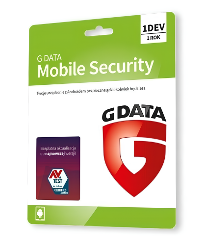 G Data Mobile Security 2026 PL dla Androida - oficjalna polska dystrybucja