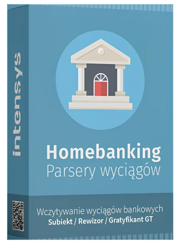 Parsery wyciągów bankowych do Subiekta GT 2026 PL - home banking dla Insert Subiekt GT - licencja dożywotnia