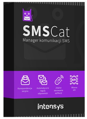 SmsCat 2026 PL - program do masowego wysyłania i odbierania wiadomości SMS z komputera PC - licencja dożywotnia