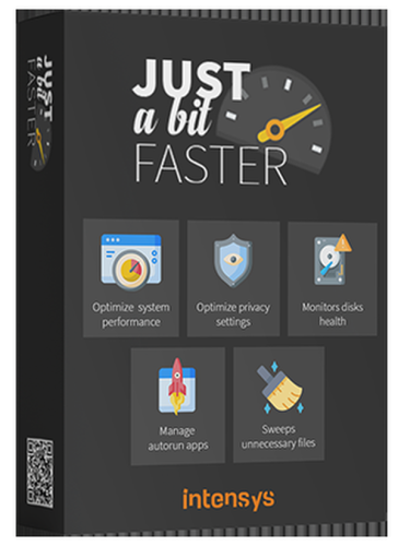 Just a Bit Faster 2026 PL - przyspieszanie wydajności oczyszczanie systemu monitor dysku HDD SSD - licencja dożywotnia 