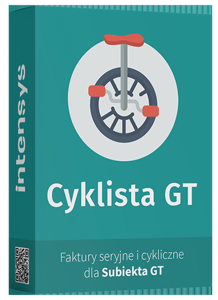Cyklista GT 2026 PL - automatyczne wystawianie faktur dla Insert Subiekt GT - licencja dożywotnia