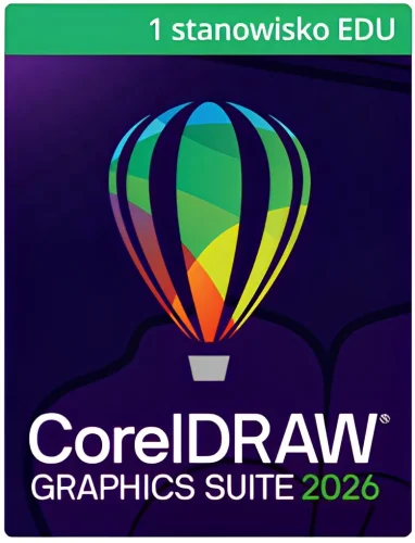 Corel Draw Graphics Suite 2026 PL EDU Uczeń Student - licencja dożywotnia - oficjalna polska dystrybucja
