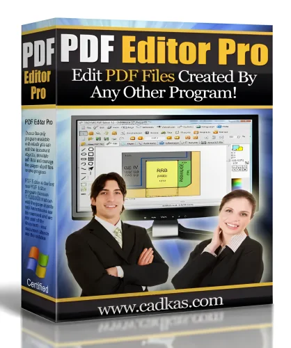 PDF Editor 2026 PL CAD-KAS - edytor plików PDF edycja i szyfrowanie - oficjalna polska dystrybucja - licencja dożywotnia
