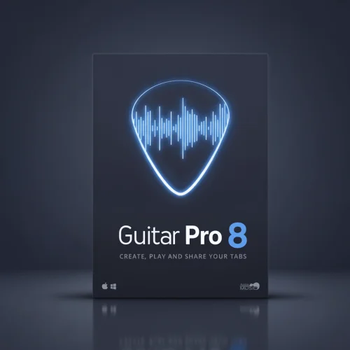 Guitar Pro 2026 PL 5 PC - program do nauki gry na gitarze z tabulatury i nuty - licencja dożywotnia - oficjalna polska dystrybucja
